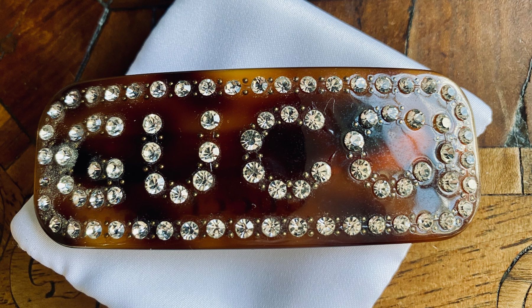 Gucci Accessori per capelli: Gucci Kristall Haarspange – Usato da Zürich venduto da Sol65 1