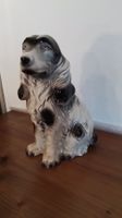 Cocker Spaniel Figur Keramik Hund 35cm hoch neuwertig
