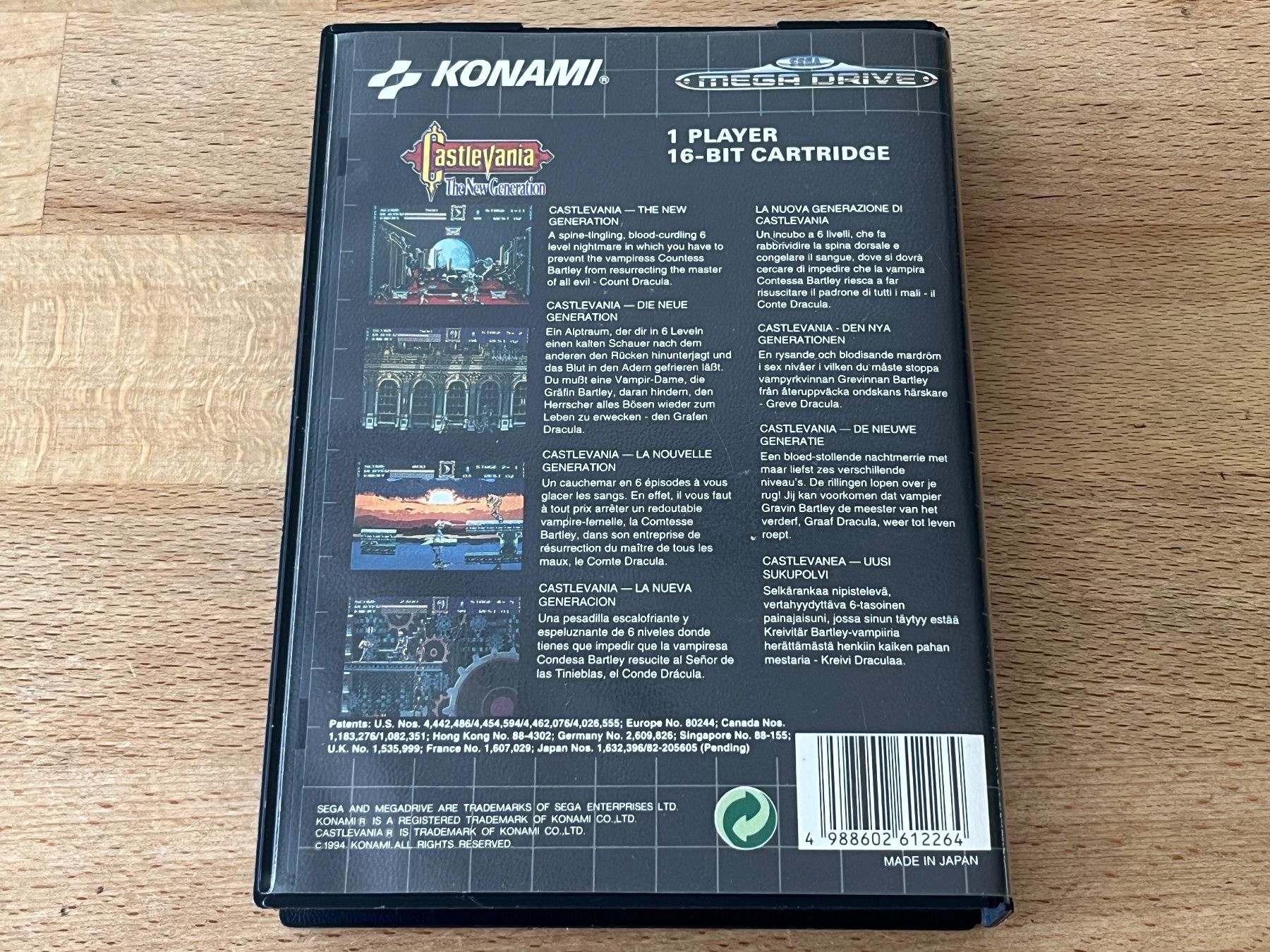 Sega Giochi: Castlevania The New Generation, original, SEGA Mega Drive – Usato da Thalwil venduto da ranx 9