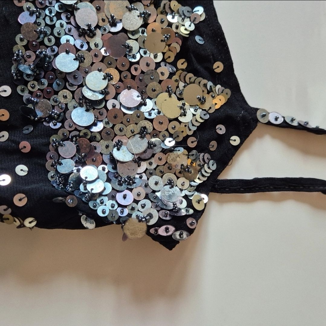Tops: top cami sequin  – D'occasion à Genthod par Lenas9 4