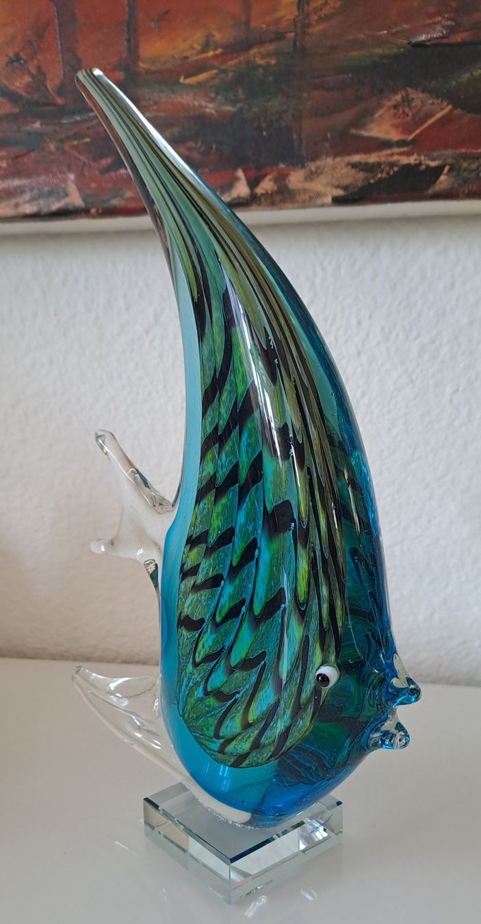 Murano Statuette: Wunderschöner Fisch aus Muranoglas – Usato da Wallisellen venduto da monbijoux009 1
