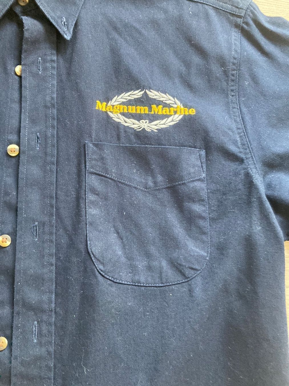 Hemden: Magnum Marine Miami Hemd – Neu (gemäss Beschreibung) aus Lindau von PrinterGuy 3
