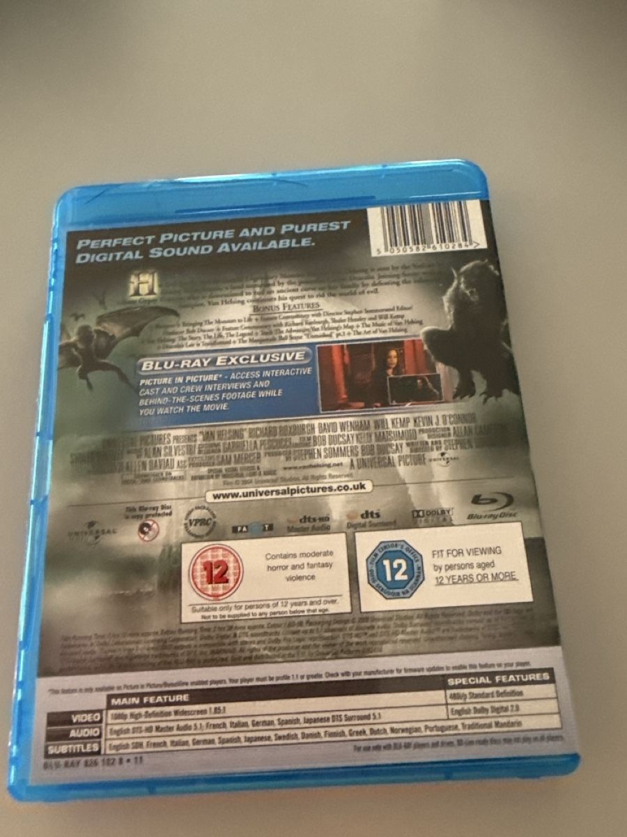 Alle DVDs: Van Helsing Blu-ray Movie New – Neu (gemäss Beschreibung) aus Zürich von nad_s27g 1