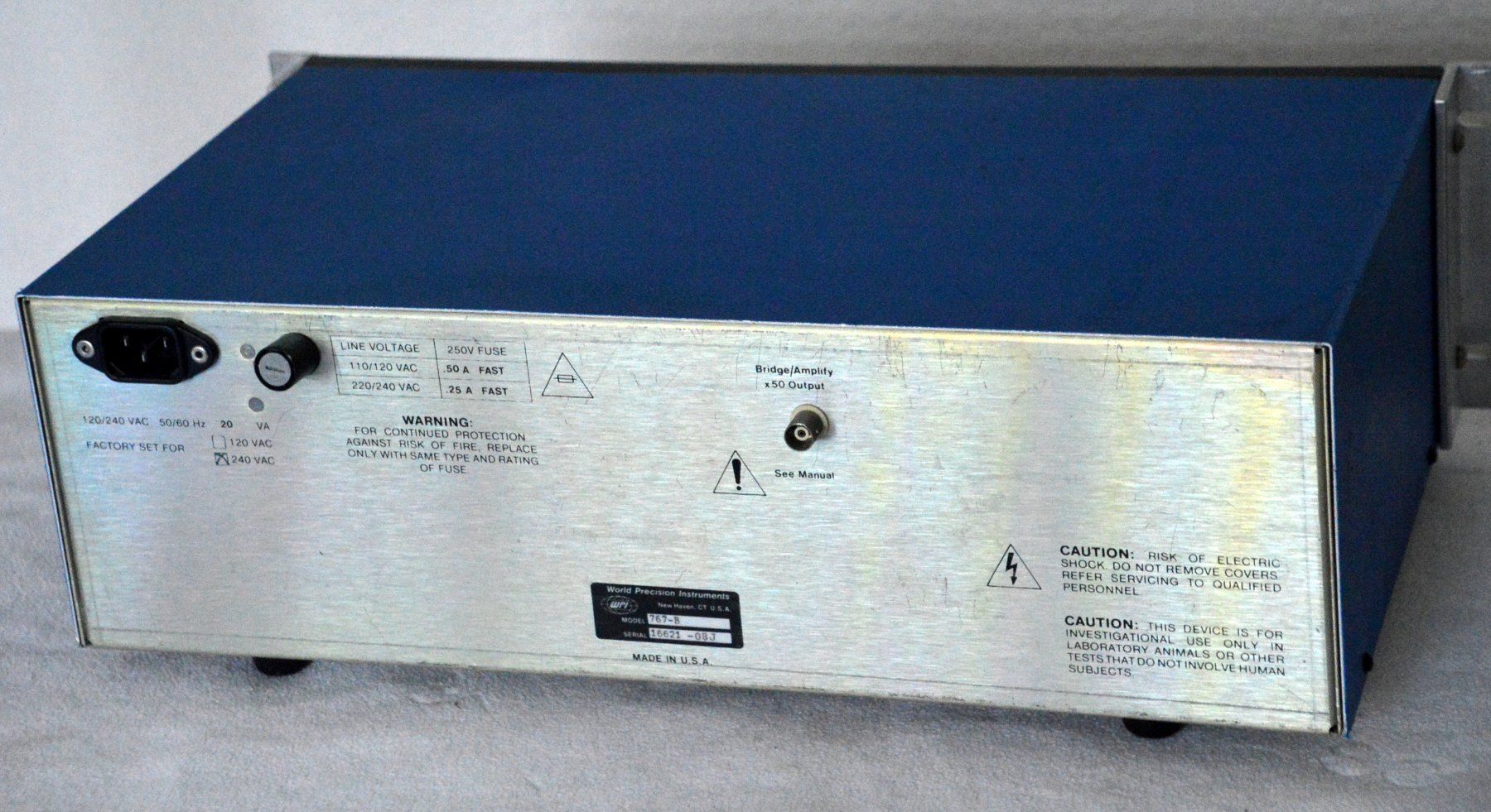 Misurare: Electrometer Intra 767 World Precision Instruments – Usato da Collonges venduto da arashee 5