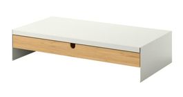Elloven Monitorerhöhung mit Schublade von IKEA