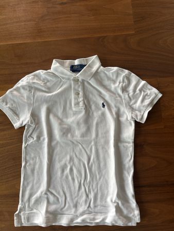 Polo Ralph Lauren T-Shirt weiss, Grösse Kinder M 