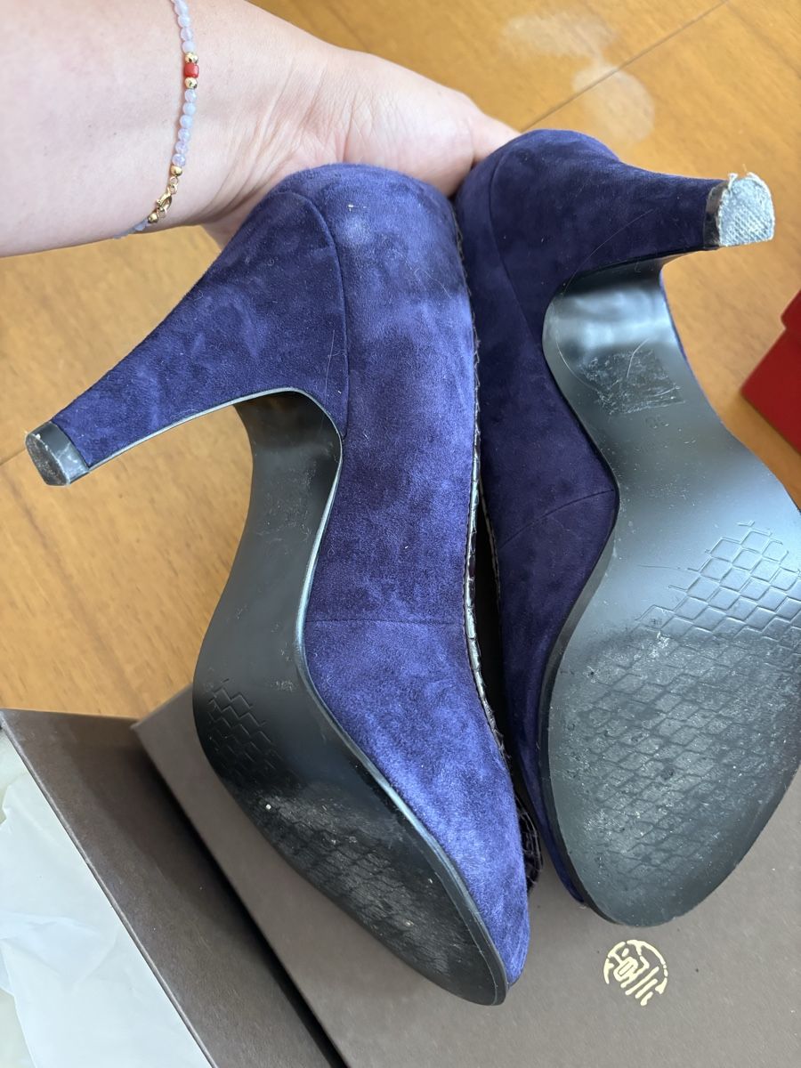 Aldo Scarpe da donna: Damen Pumps ALDO Wildleder  Lila – Usato da Zürich venduto da honro 1