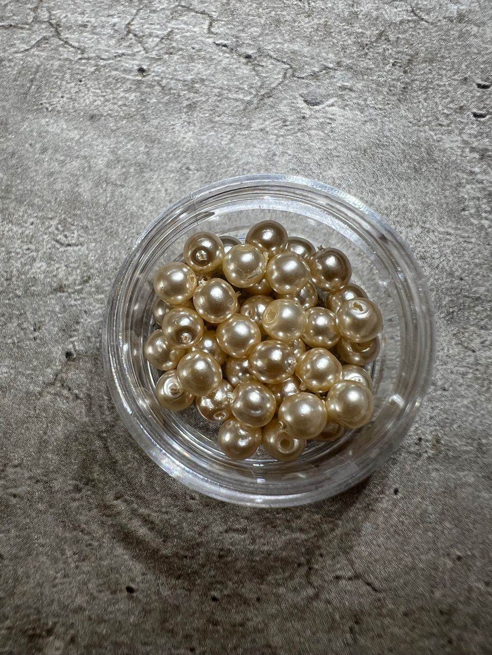 Perle (finte): Renaissance Glaswachsperlen - 4 mm (neu) – Nuovo e nell'imballaggio originale da Stein AG venduto da Anastasia_Asya 1