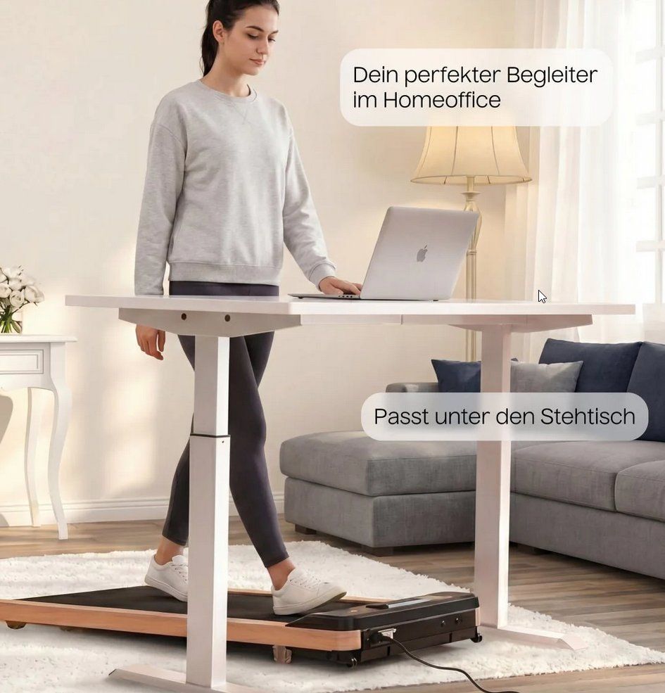 Walkingpad Hometrainer: TWHEELS Walking Pad Laufband aus Eichenholz – Usato da Sempach venduto da dju_6mb5 5