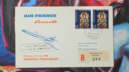 CL36 Enveloppe + Timbre Suisse - Theme Aviation 1969