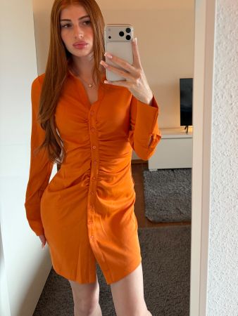 Kleid orange