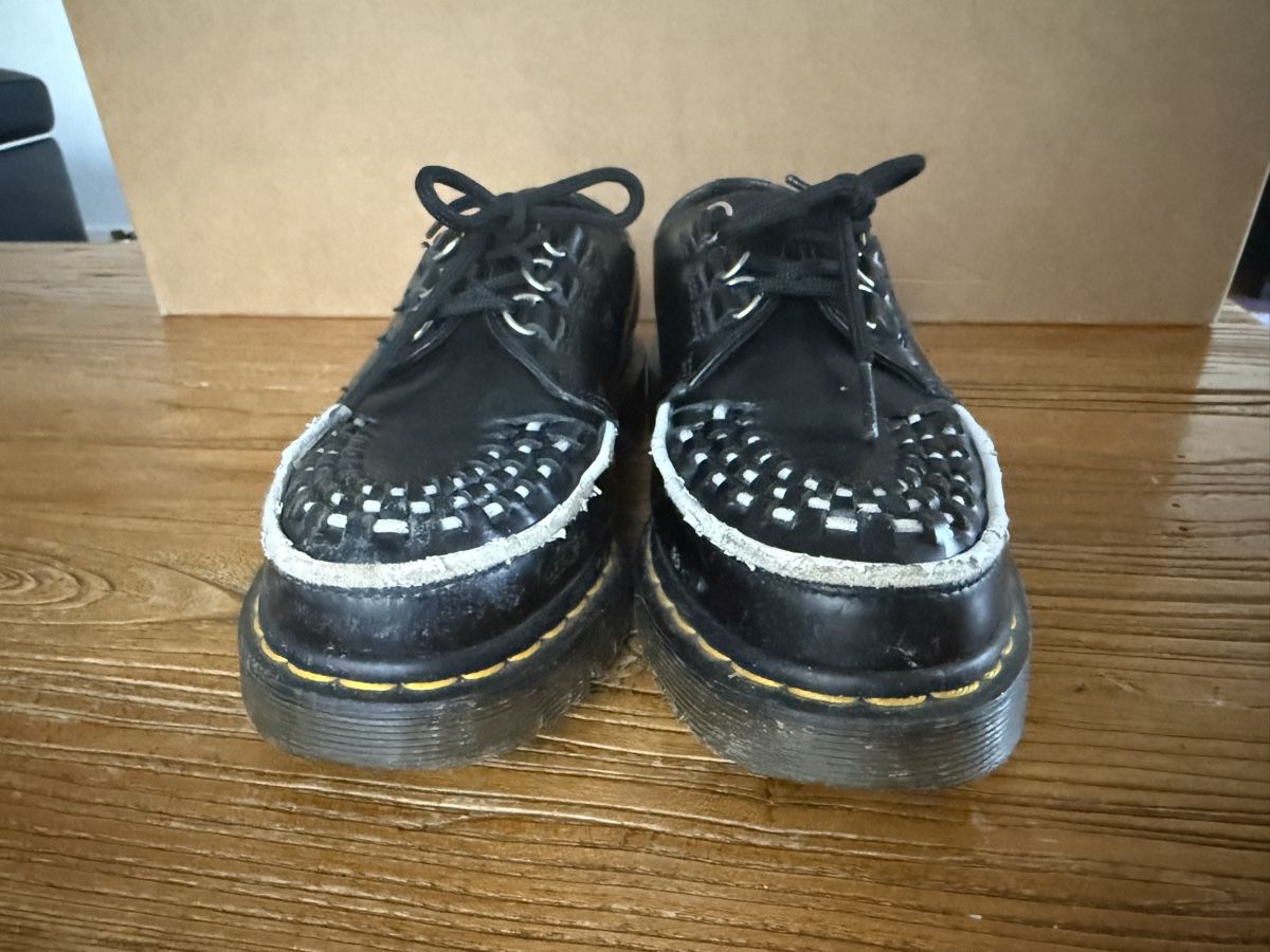 Dr. Martens Scarpe da donna: Dr. Martens Ramsey Smooth Leather Creepers, size 36 – Usato da Veyrier venduto da EleMast 3