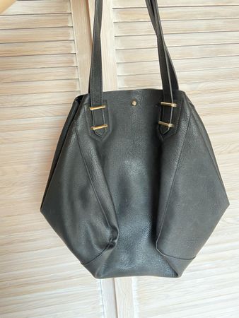 Sac à main noir similicuir grand Pimkie