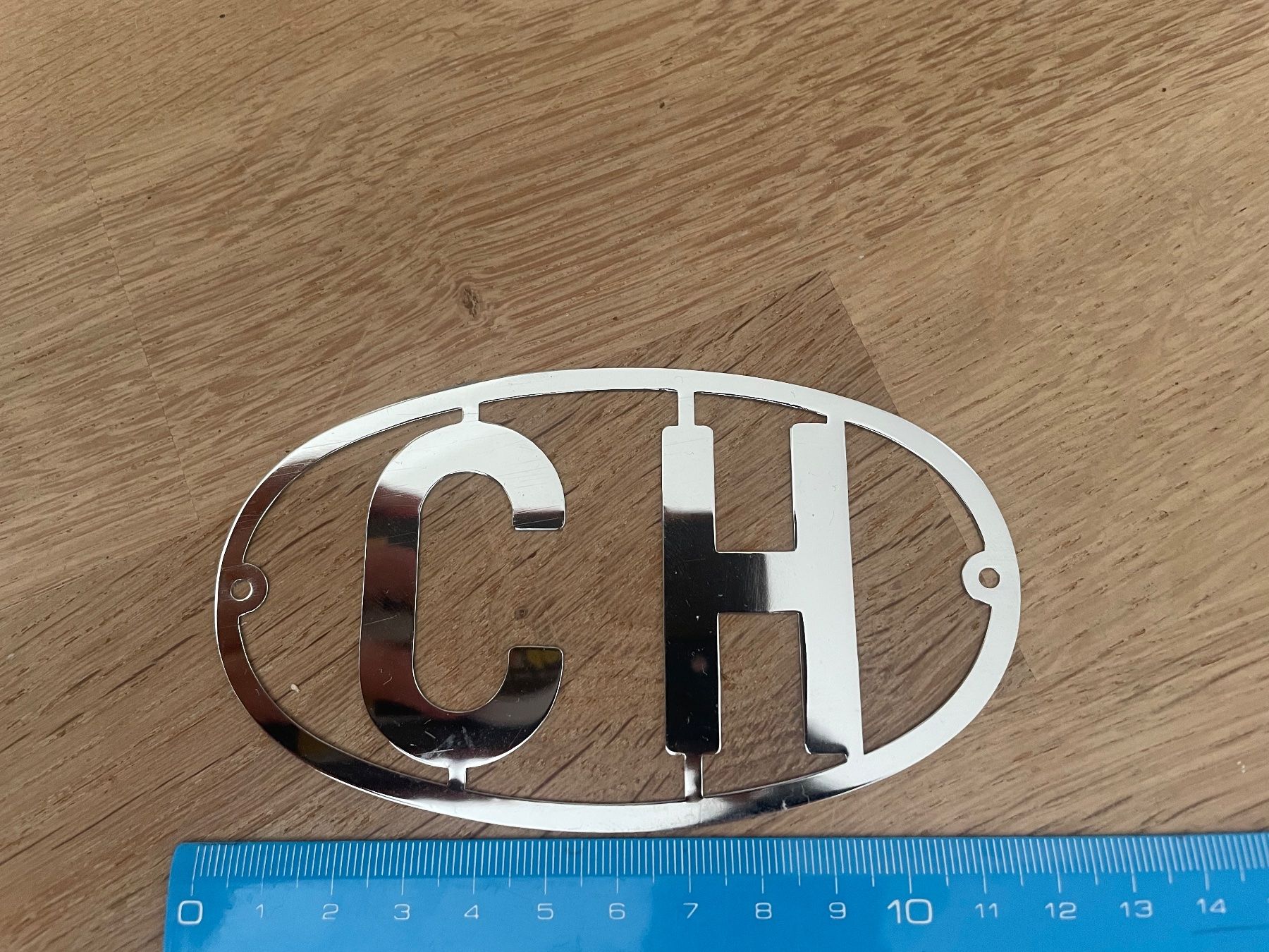 Insegne: CH Plakette Schild Schweiz, Oldtimer, NOS, gross – Nuovo (secondo la descrizione) da Dällikon venduto da Marcofloro