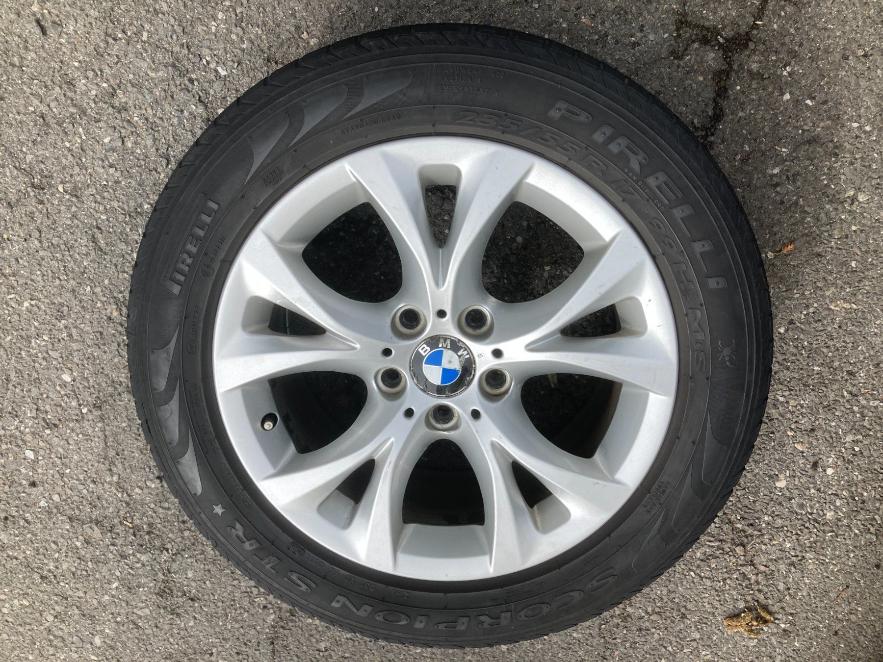 BMW Pneumatici & Ruote complete: BMW X3 Sommerräder E83 235/55R17 Pirelli – Usato da Cham venduto da WB2223 4