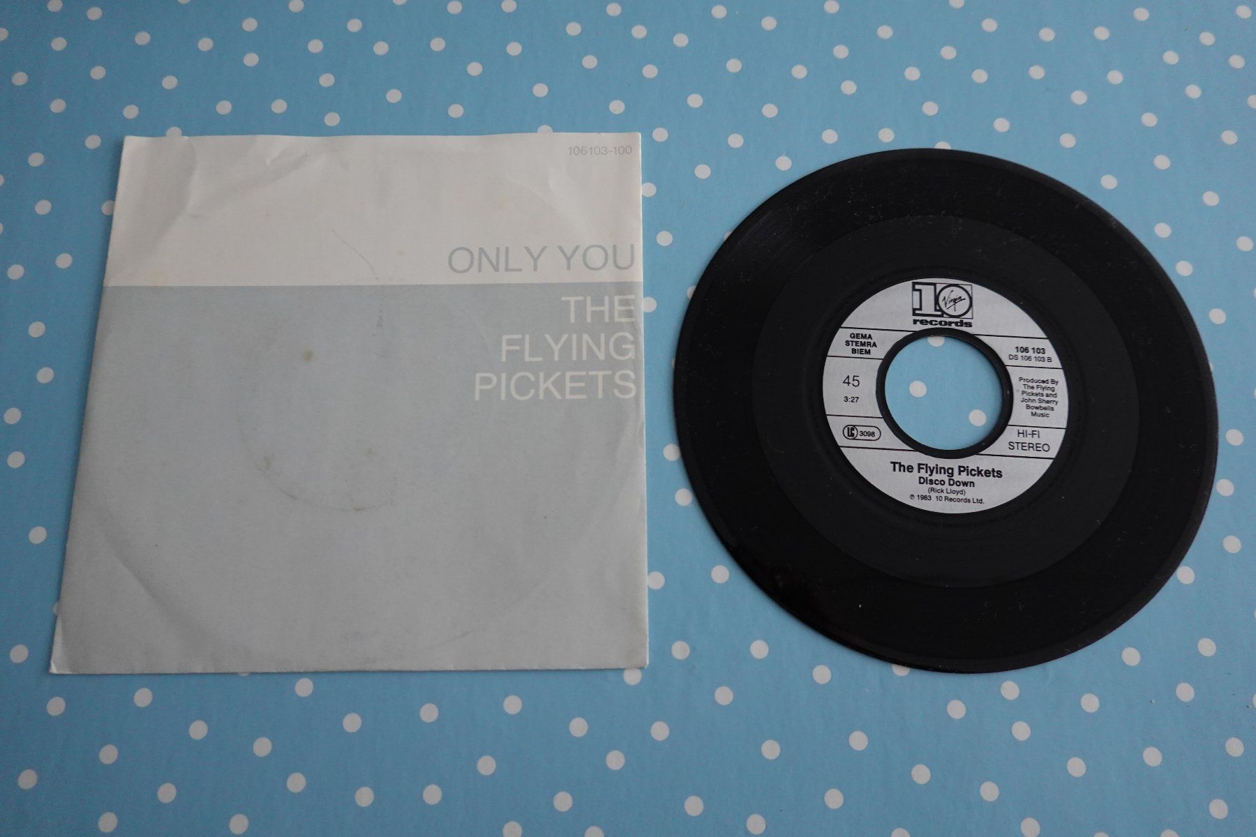 Dischi in vinile: The Flying Pickets - Only You / Disco Down - Single Vinyl – Usato da Jona venduto da JOberg_25 2