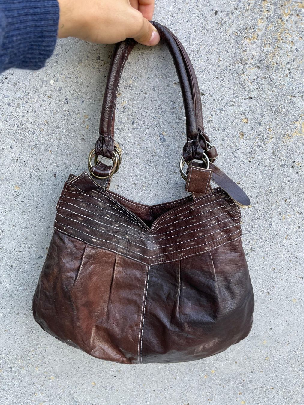 Topshop Taschen für Damen: Handtasche Leder – Gebraucht aus Ebikon von el_Pedro