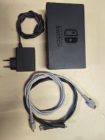 Nintendo Switch Docking Station mit Netzteil und Kabeln(def)