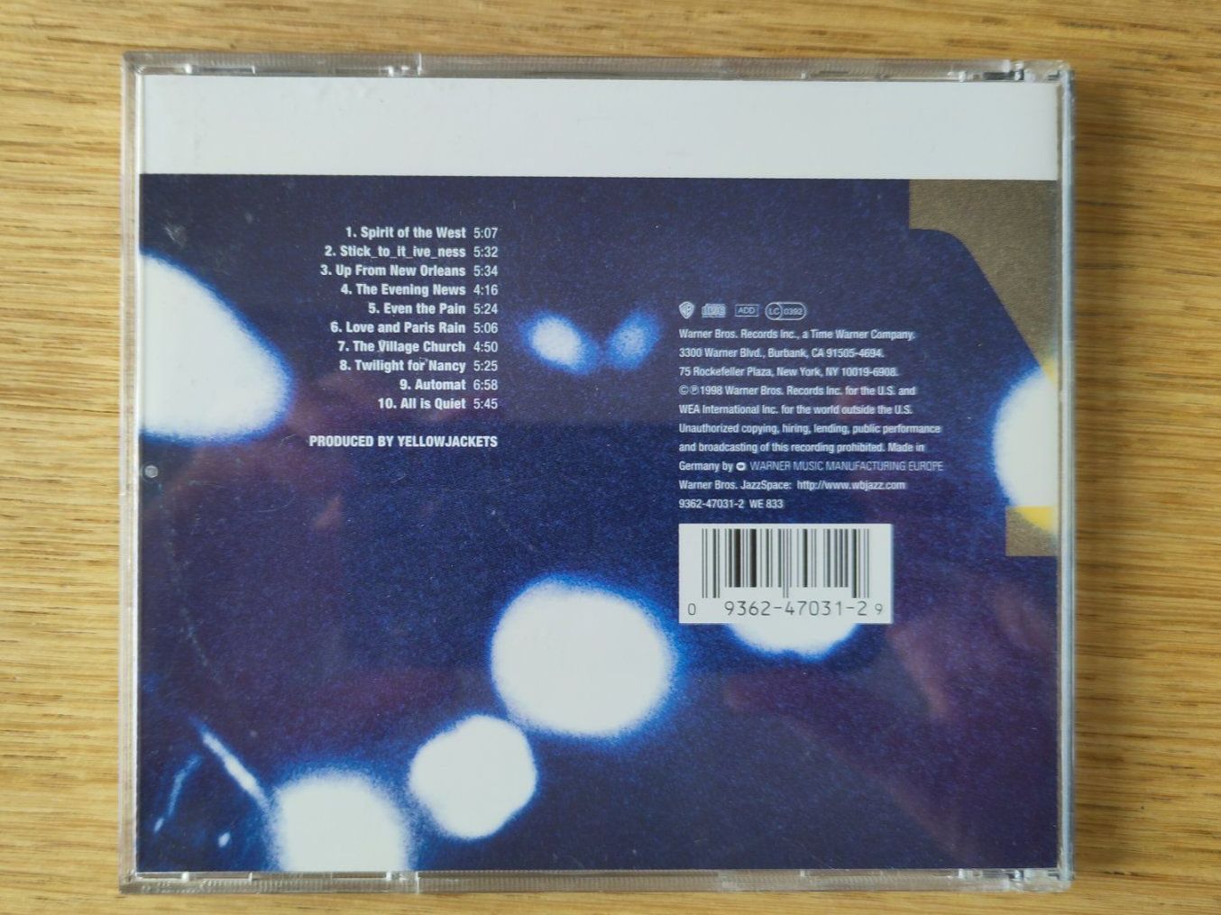 CD: Yellowjackets - Club Nocturne – Usato da Birmensdorf ZH venduto da crabalocker67 1