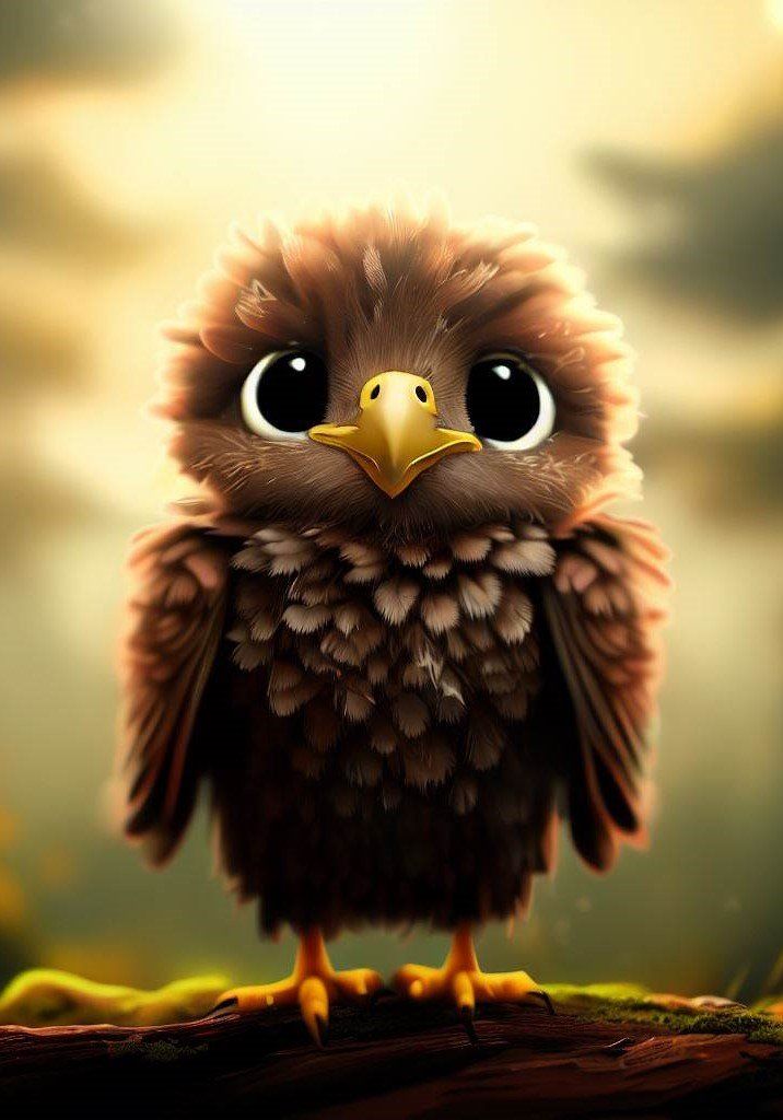 Poster & Bilder: Fineart Print - LITTLE EAGLE - A2 EINZELSTÜCK – Neu und originalverpackt aus Näfels von AllerleiCH
