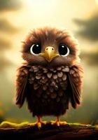 Fineart Print - LITTLE EAGLE - A2 EINZELSTÜCK