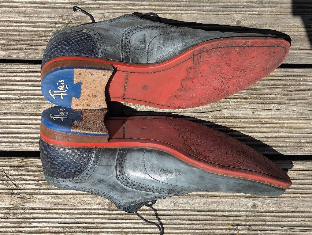 Scarpe da uomo: Edle Herrenschuhe, Leder - Marke Floris van Bommel – Usato da Thalheim AG venduto da epservices 1