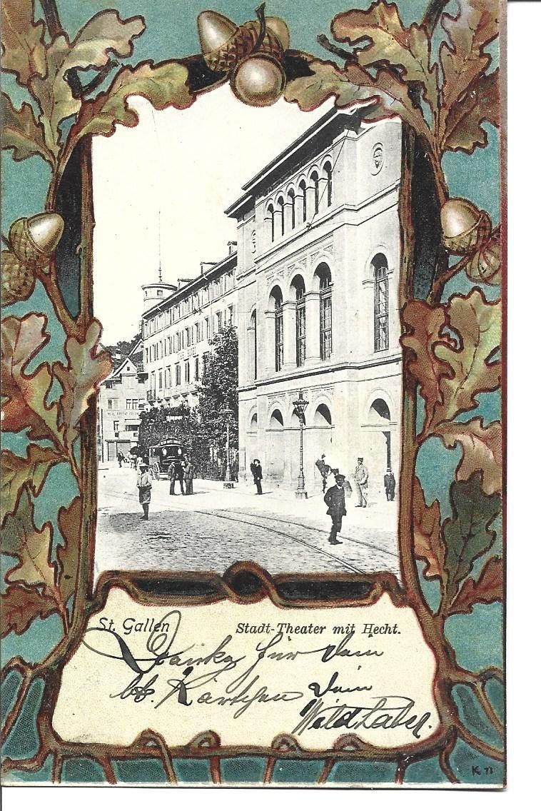 Cartoline postali: AK St.Gallen – Usato da Appenzell venduto da mai25