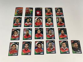 Panini Sticker-Set UEFA EURO 2004 – Schweiz komplett 🇨🇭⚽🏆