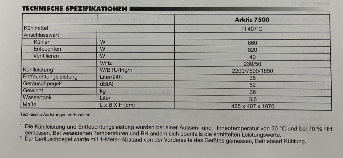 Honeywell Klimageräte: Mobiles Klimagerät – Gebraucht aus Herdern von AMR99 7