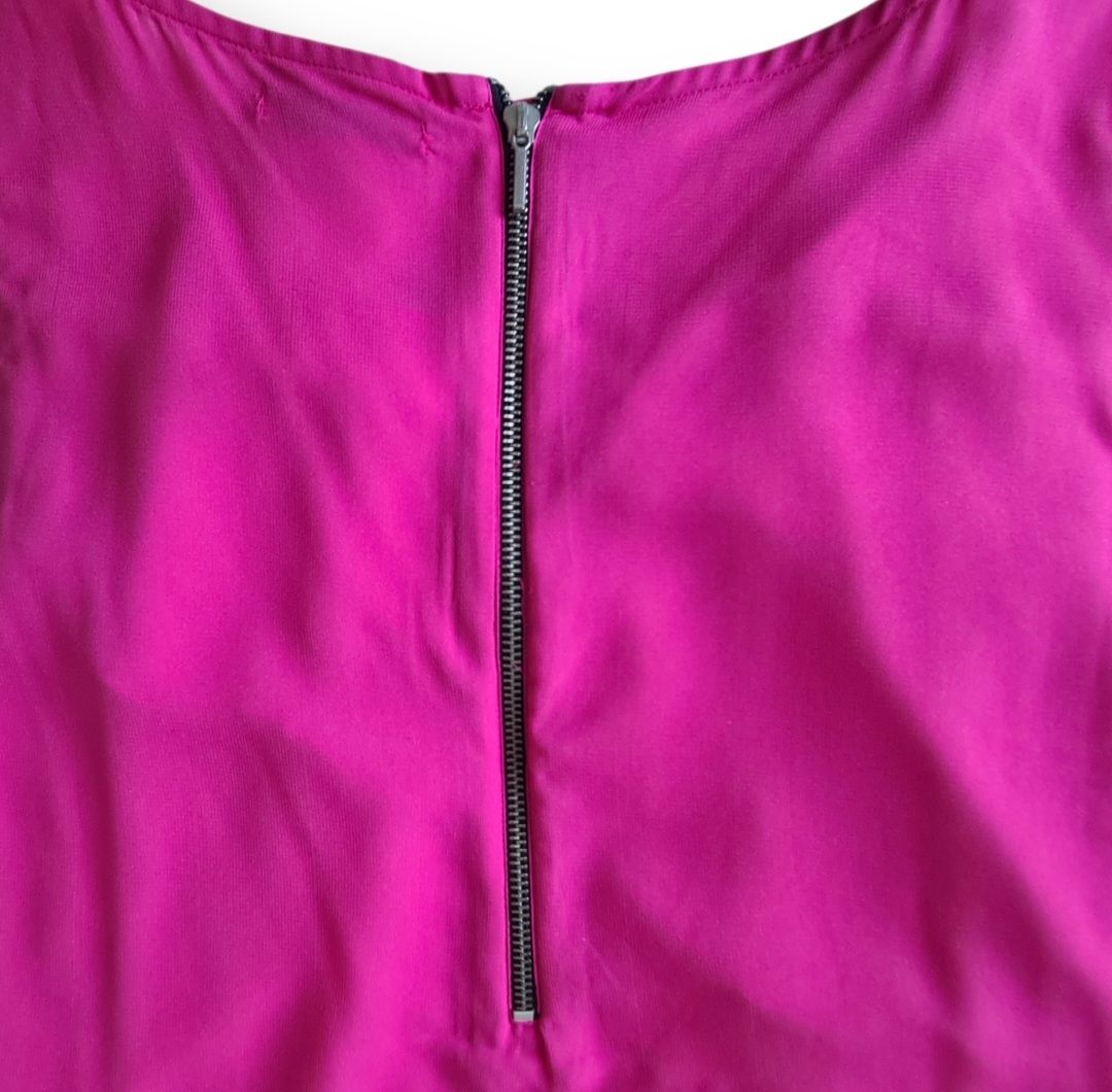 Top: Blouse sans manches à volants, rose - Taille 42 – Usato da Renens VD venduto da del_t2kx 2