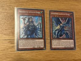Yugioh Karten Bundle! 2X Secret Rare LCKC