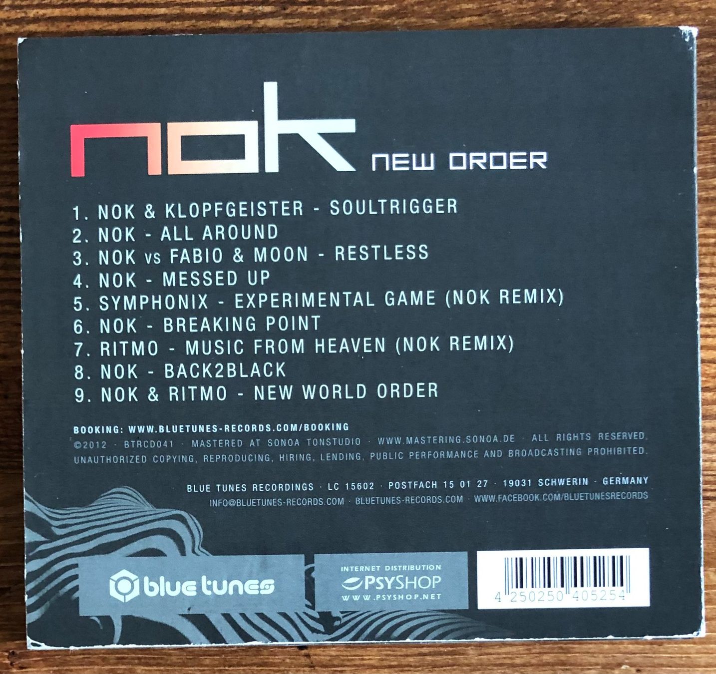 CD: NOK – New Order CD, Psy-Trance, Progressive Trance – Usato da Luzern venduto da Schlafenicht00 1
