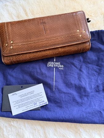 Pochette Jérôme dreyfuss en python