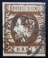 Rumänien Kat. 28 gest. 1870 Kat. 55 Euro