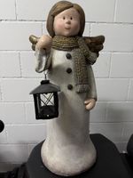 Engel Figur mit Laterne, Winter Dekoration, neuwertig!