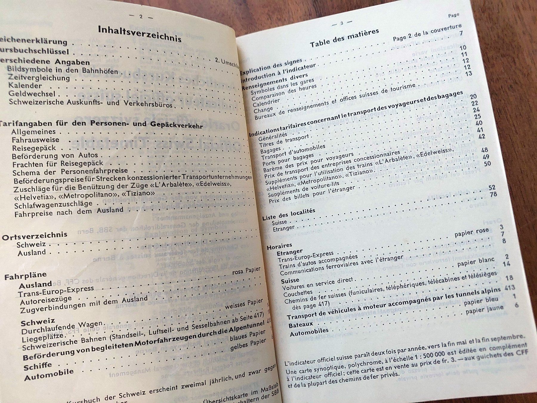 Libri: Amtliches Kursbuch Sommer 1979 – Usato da Schönenwerd venduto da Steidi 2