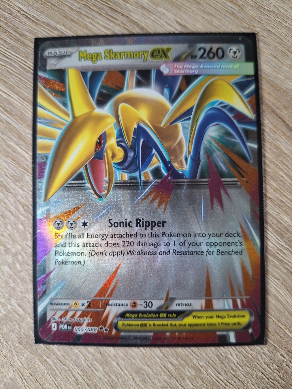 Pokémon Carte collezionabili: Mega Skarmory EX POR EN 055/088 – Usato da Zürich venduto da marinak97