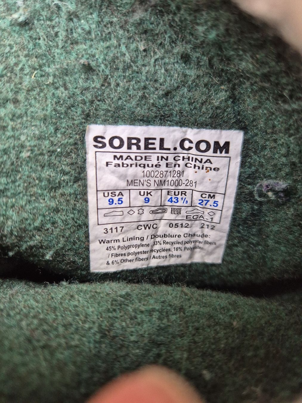Sorel Scarpe da uomo: SOREL WINTERSTIEFEL 43 1/2 – Usato da Guggisberg venduto da Sbengali 4
