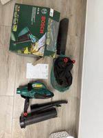 Souffleur de feuilles Bosch ALS 25 avec sac et accessoires