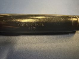 Füllfederhalter Soennecken 113 Goldfeder 14K gebraucht