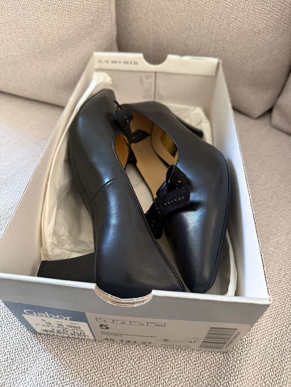 Scarpe da donna: Gabor Pumps / Neu / Grösse 5 (38) – Nuovo e nell'imballaggio originale da Zürich venduto da elsoca 5