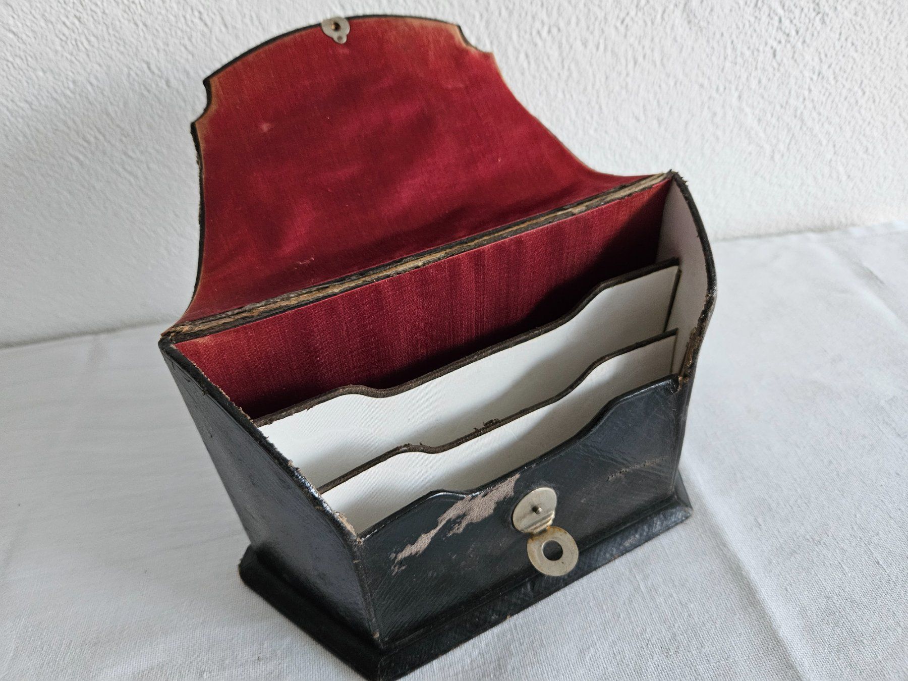 Sacs: Antike Korrespondenz-Box Leder – D'occasion à Untervaz par FullFlap777 4