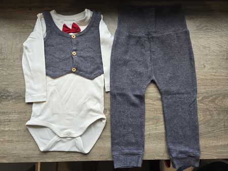 Festliches Baby-Set, Grösse 86