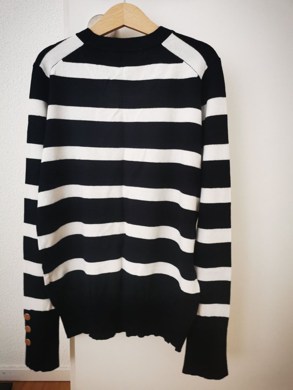 Zara Pulls & Sweat-shirts: Zara Strickpullover, navy-weiss gestreift, Gr. S – D'occasion à Niedergösgen par lil_s6k8 2