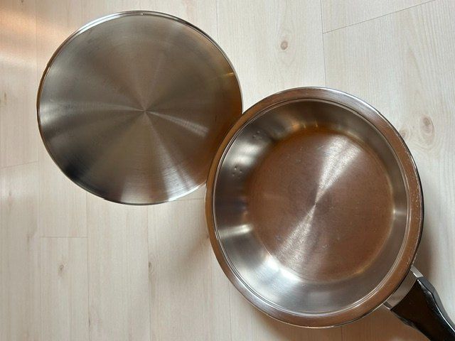 Amc Padelle: AMC Bratpfanne mit Deckel – Usato da Gwatt (Thun) venduto da Piuwe 2
