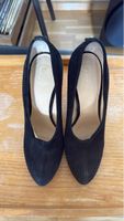 Elegante Guess Wildlederpumps, Grösse 39, Schwarz, Top!