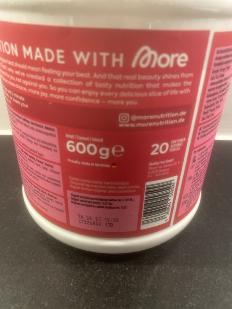 More Nutrition Lebensmittel & Spezialitäten: More Protein Pudding  – Gebraucht aus Basel von yul81 1