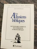 Les Allusions Bibliques Dictionnaire Expressions