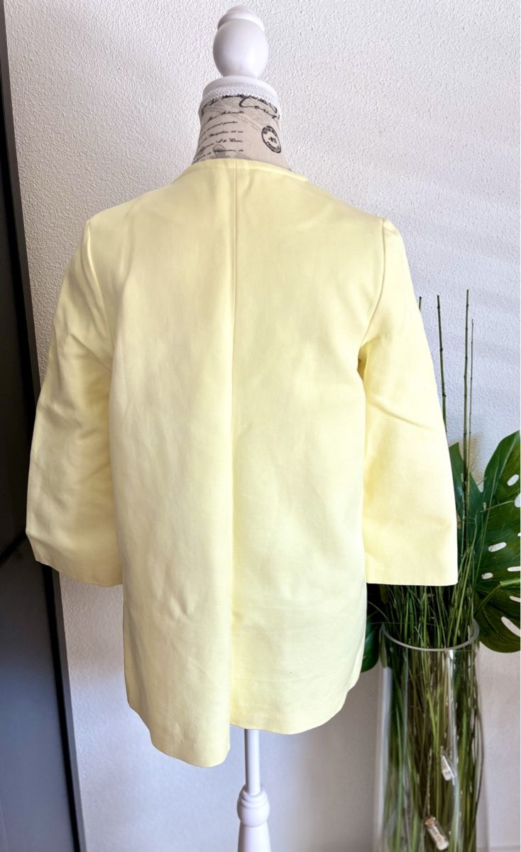 Zara Jacken & Mäntel: Zara Mädchenblazer Gr. 164 hellgelb Frühling – Gebraucht aus Aarburg von Petite-closet-Loop 2