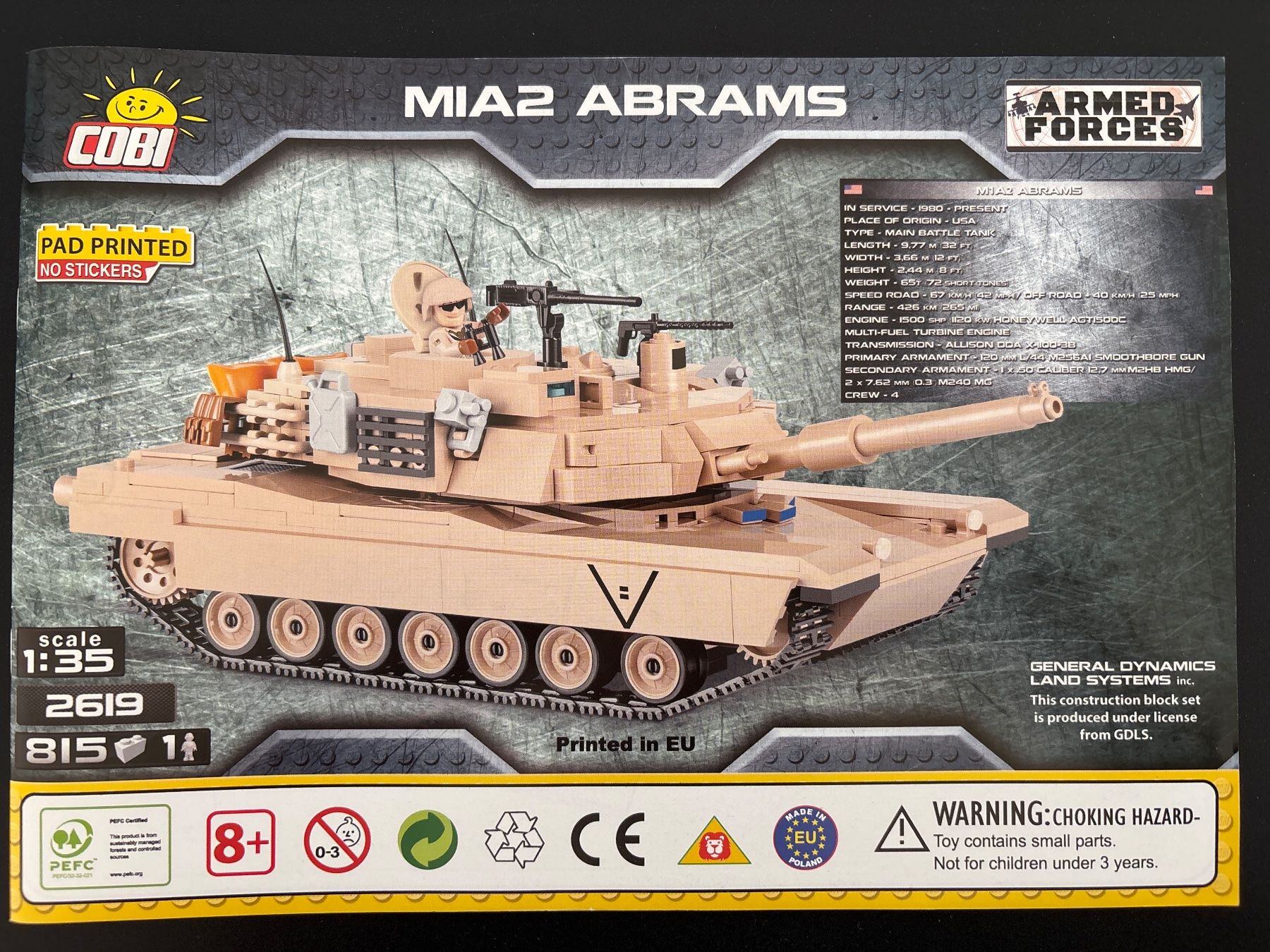 Kit di modellismo & Modellini statici: Cobi: M1A2 Abrams – Usato da Dübendorf venduto da paesce 4